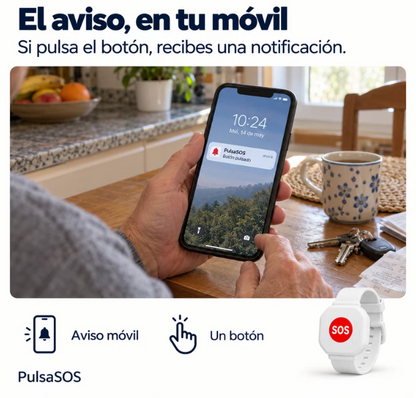 Pulsera de Socorro para Mayores